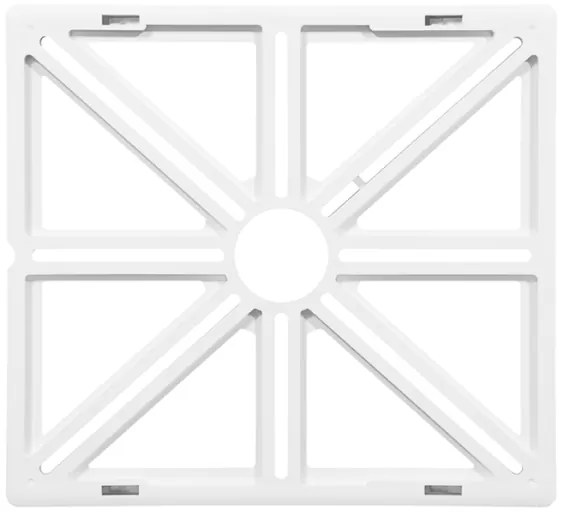 Ecolite W008S-CCT/32W/CR - LED Mennyezeti lámpa TERY LED/32W/230V IP40 fekete