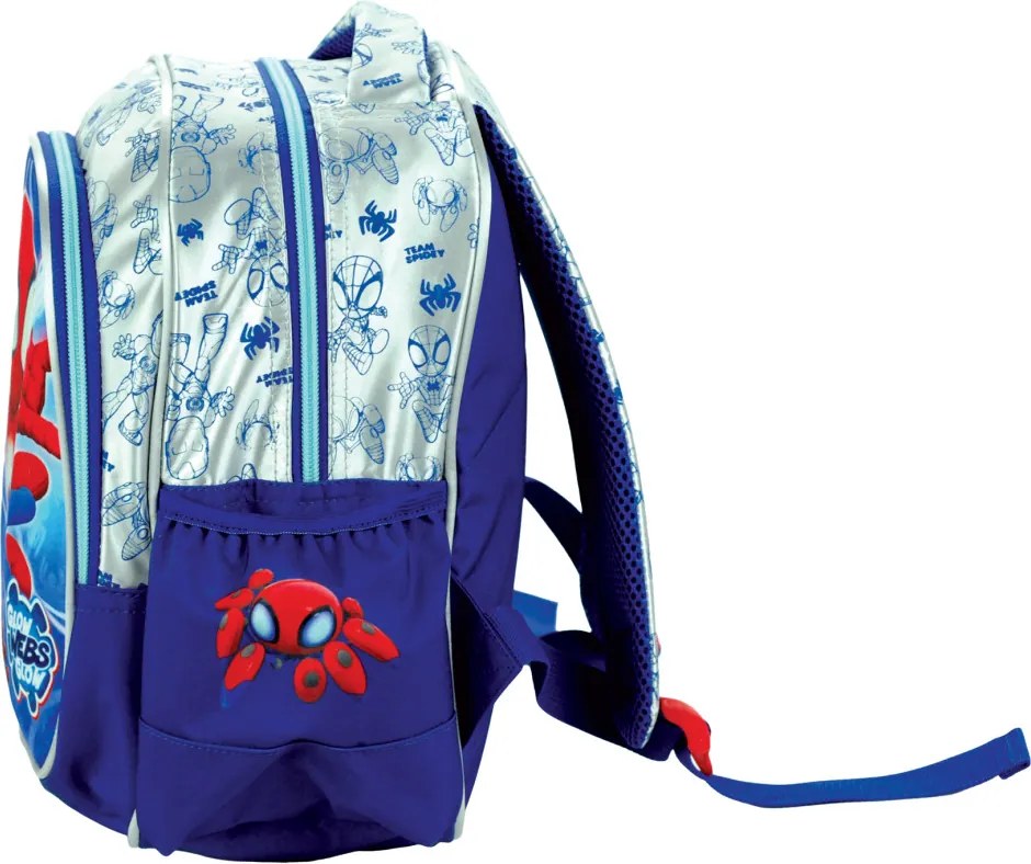 Pókember Spidey Glow hátizsák, táska 31 cm