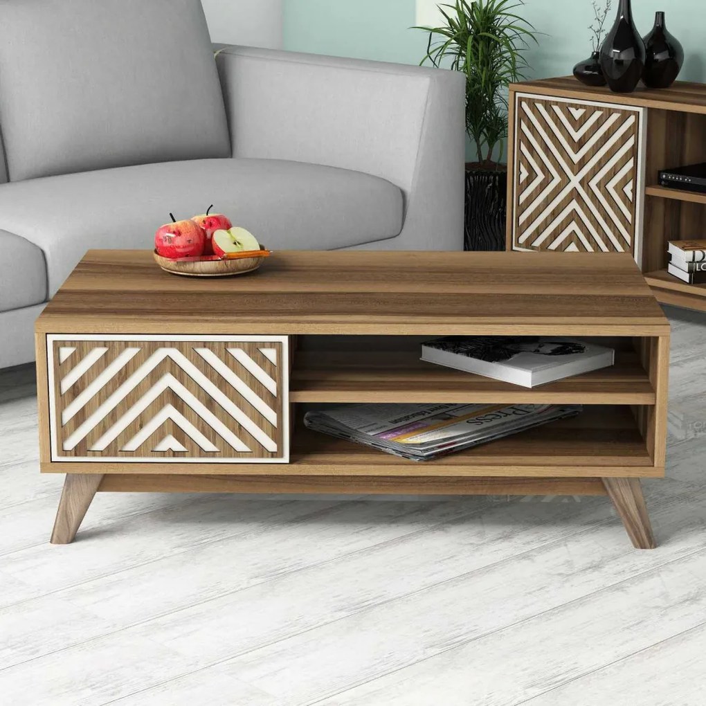 Inci - Walnut, Cream