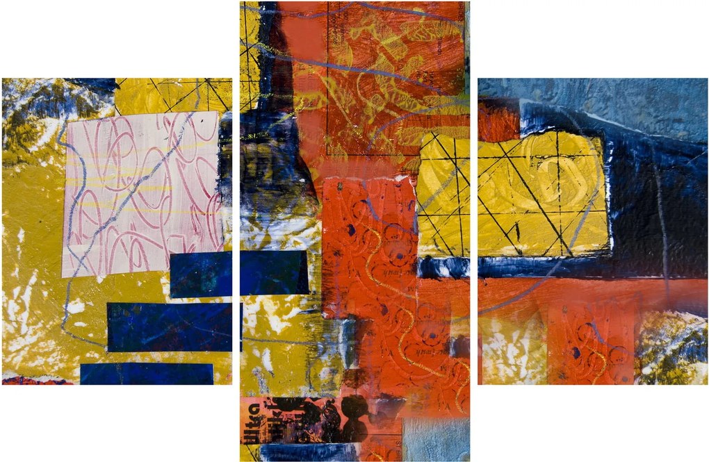 Kép - Absztrakció (90x60 cm)