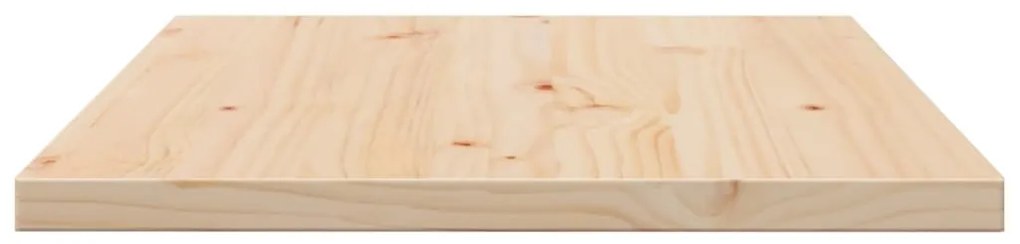 3 db tömör fenyőfa téglalap alakú asztallap 80 x 47 x 2,5 cm