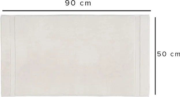 Valencia törülköző, krém, 50×90 cm