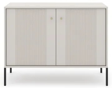 LUE komód, bézs/fekete