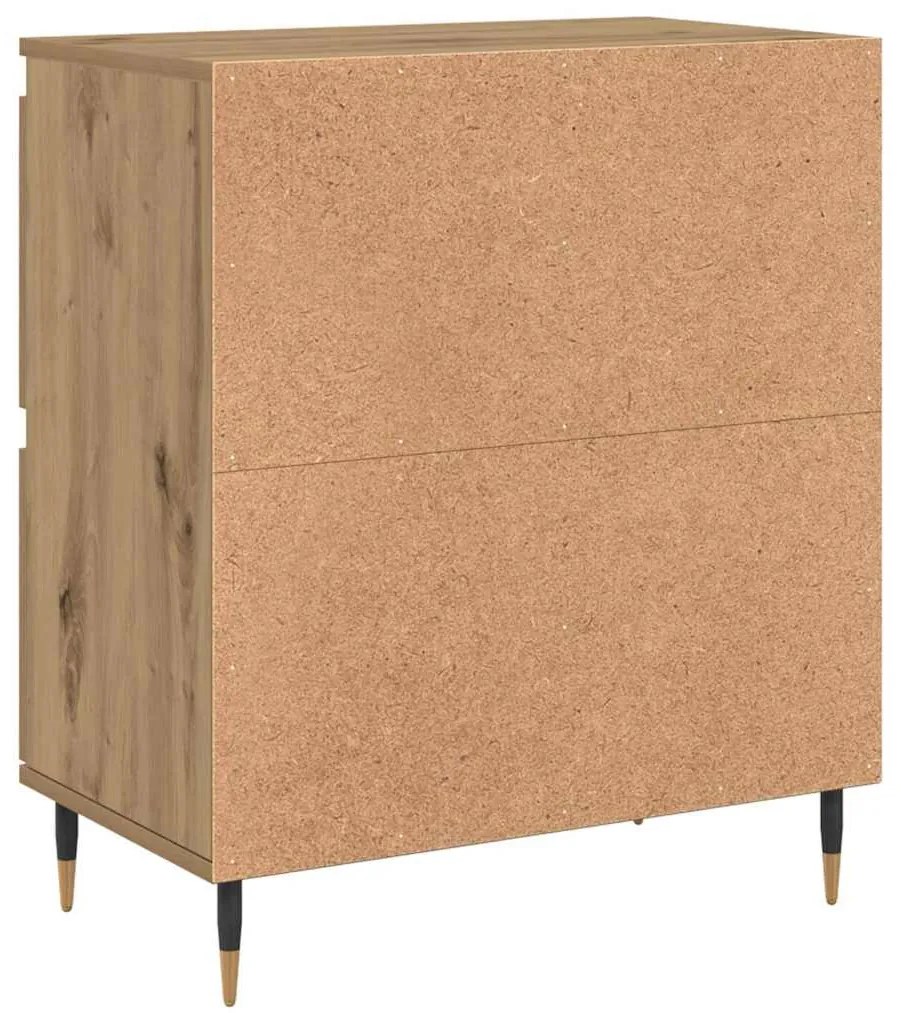 Oldalszekrények 3 pcs kézműves tölgy 180 x 35 x 70 cm Faanyag