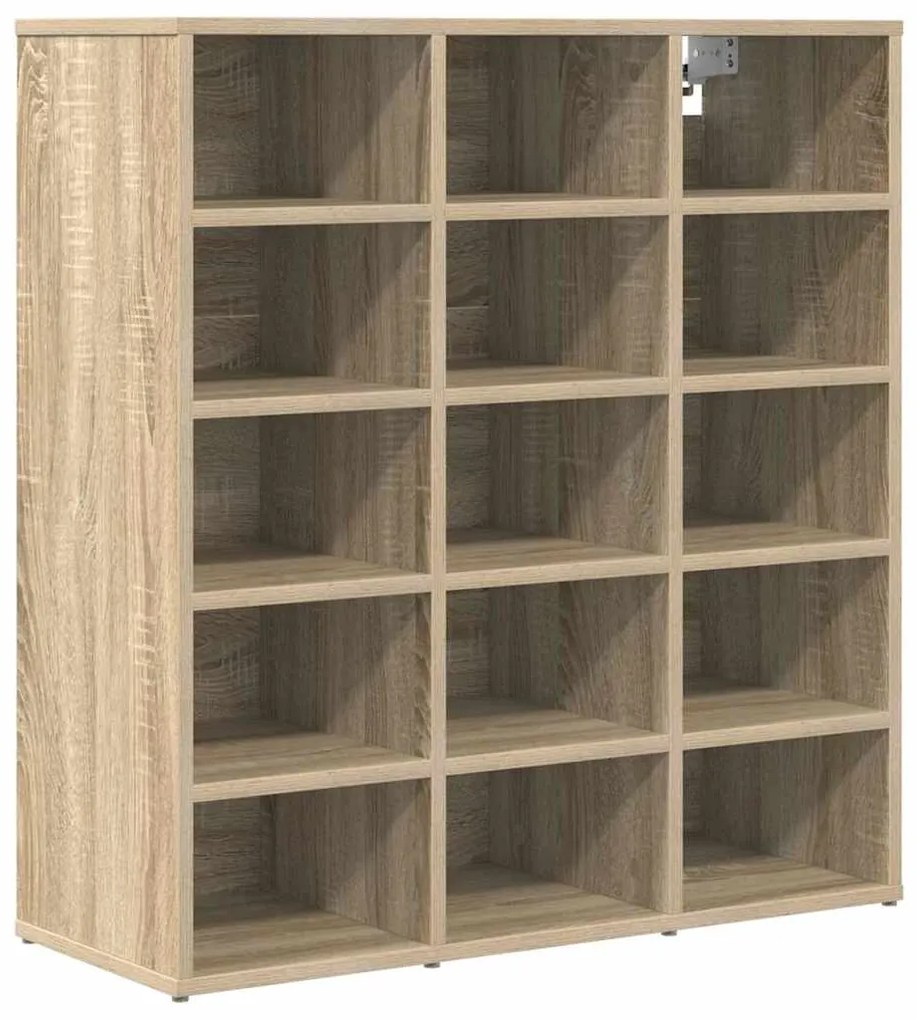 Cipősszekrény sonoma tölgy 77.5 x 30 x 83.5 cm Faanyag