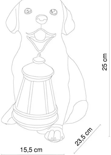 Globo 33271 - LED napelemes lámpa SOLAR 1xLED/0,06W/3V IP44