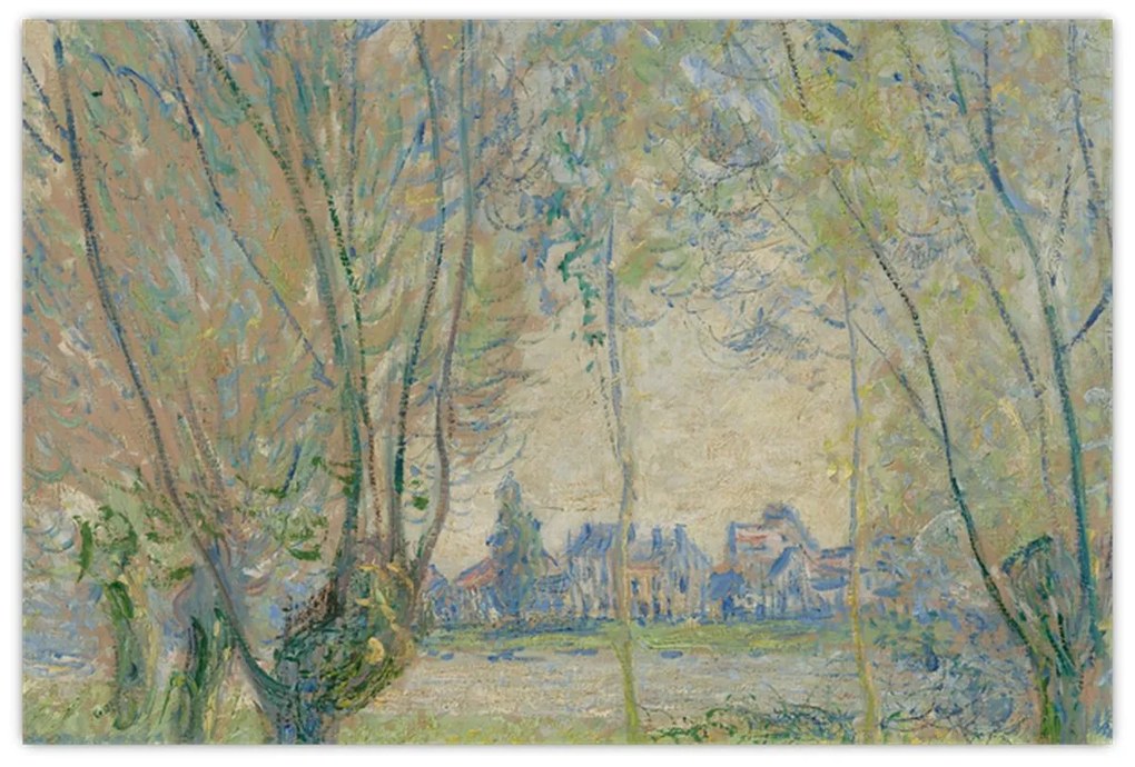 Kép - Claude Monet, Woman Seated under the Willows, reprodukciók (90x60 cm)