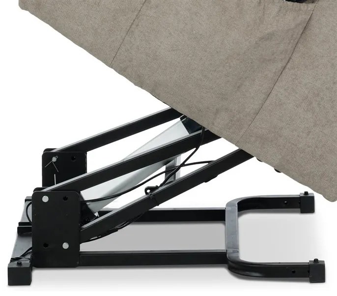 Elektromos Fekvőfotel, Bézs Szövet. TV-1171 CAP2