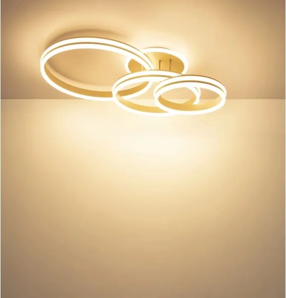 Globo 67260-72SA - Dimmelhető LED mennyezeti lámpatest RUBIO LED/72W/230V 3000K 79,5x50 cm