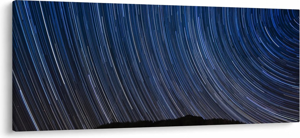 Éjszakai csillagok és az ég képe (120x50 cm)