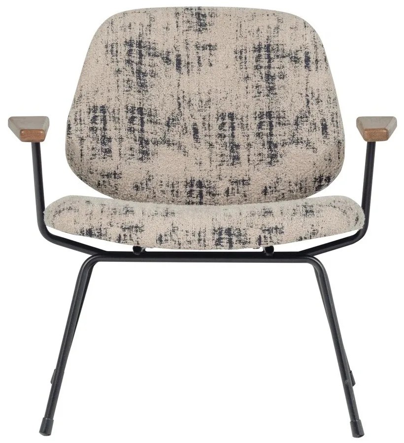 Bézs zsenília fotel Aure – WOOOD