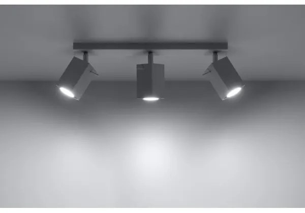 Spotlámpa MERIDA 3 3xGU10/40W/230V fehér