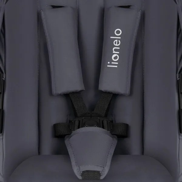 Lionelo - AMBER PLUS 3 az 1-ben kombinált babakocsi, grafit