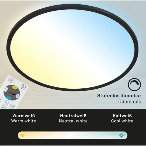 Briloner 7079-015 - SLIM LED 18W 230V 2700-6500K dimmelhető lámpa + DO