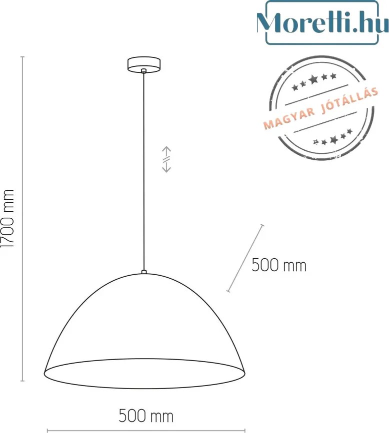 TK LIGHTING 6003 FARO Vintage Függesztett Lámpa E27 IP20