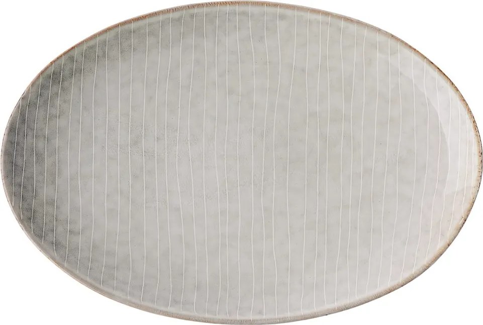 HENLEY lapos tányér, ovális 30 x 21cm