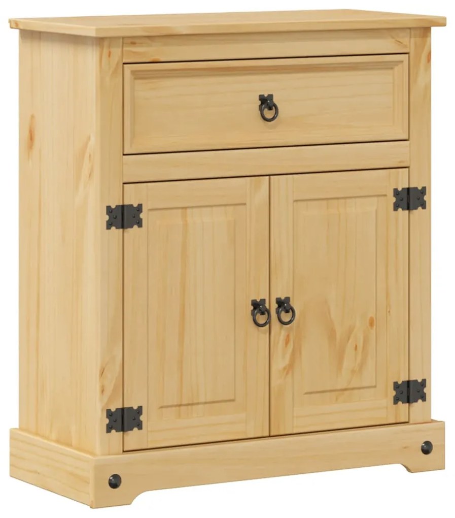 Corona tömör fenyőfa fürdőszobaszekrény 70 x 33 x 80 cm