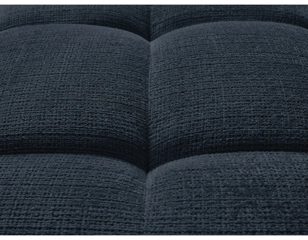 Sötétkék zsenília lábtartó Ivane – Bobochic Paris