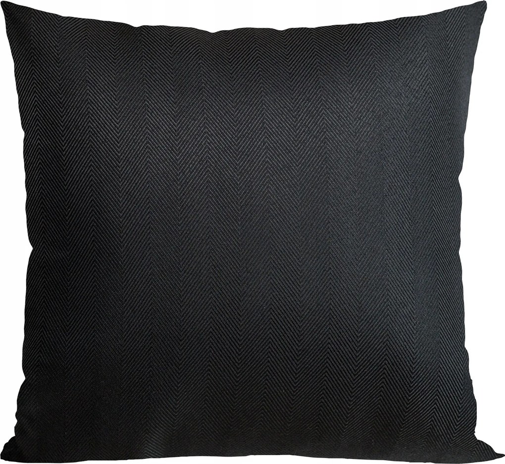 Dekoratív párnahuzat Fenyő 40x40 fekete