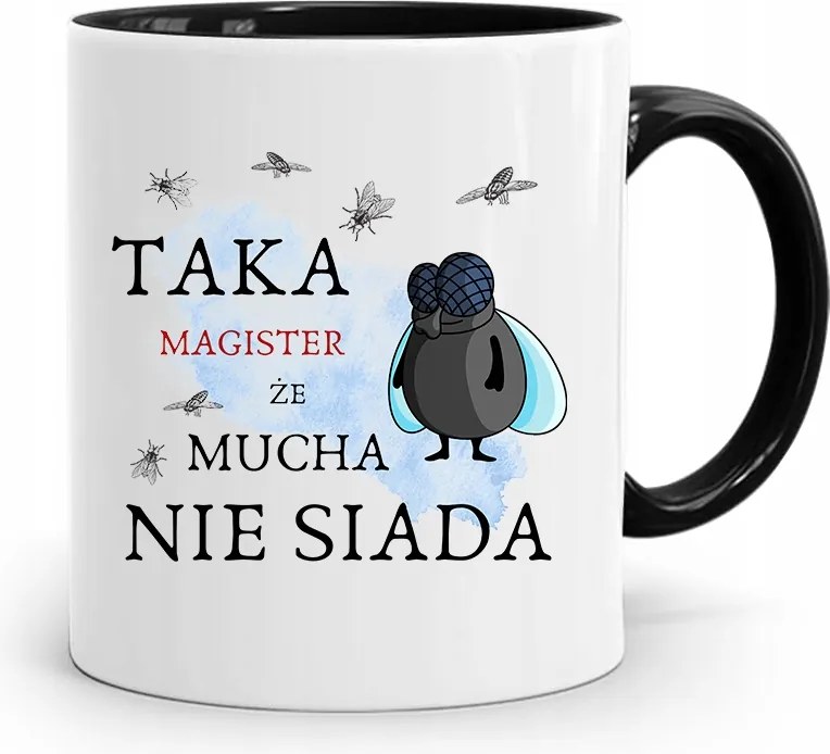 Mester Bögre Fekete Születésnapi Ajándék fényképes nyomtatással