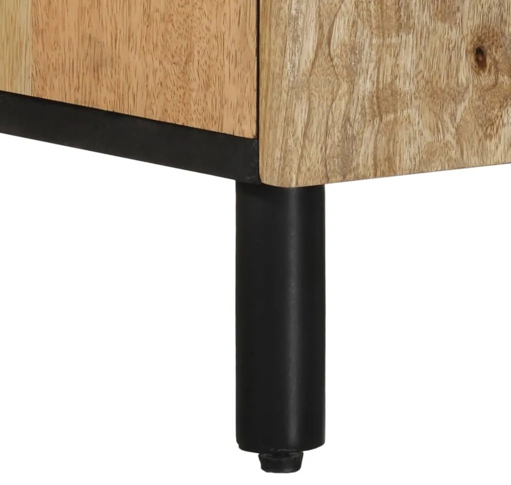 tömör mangófa TV-szekrény 105 x 33 x 46 cm