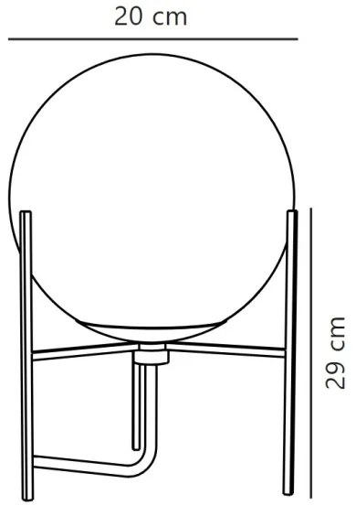 Nordlux - Asztali lámpa ALTON 1xE14/15W/230V arany