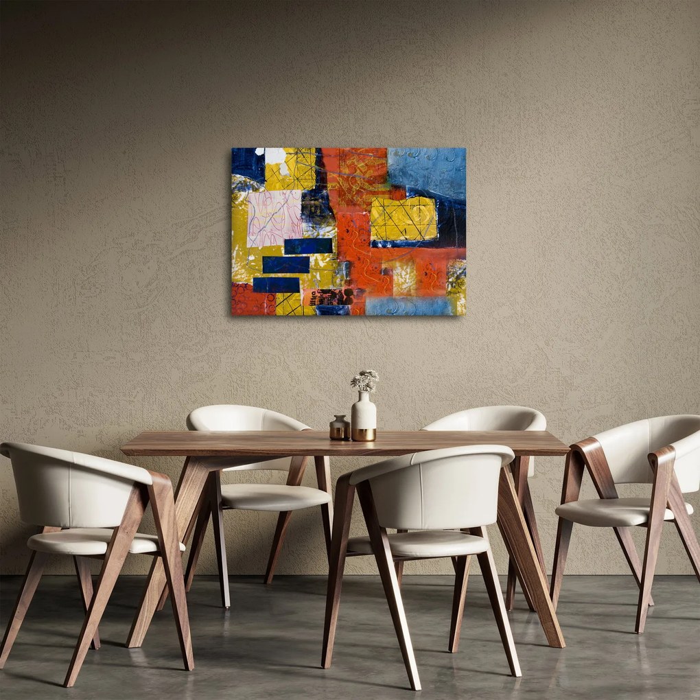 Kép - Absztrakció (70x50 cm)