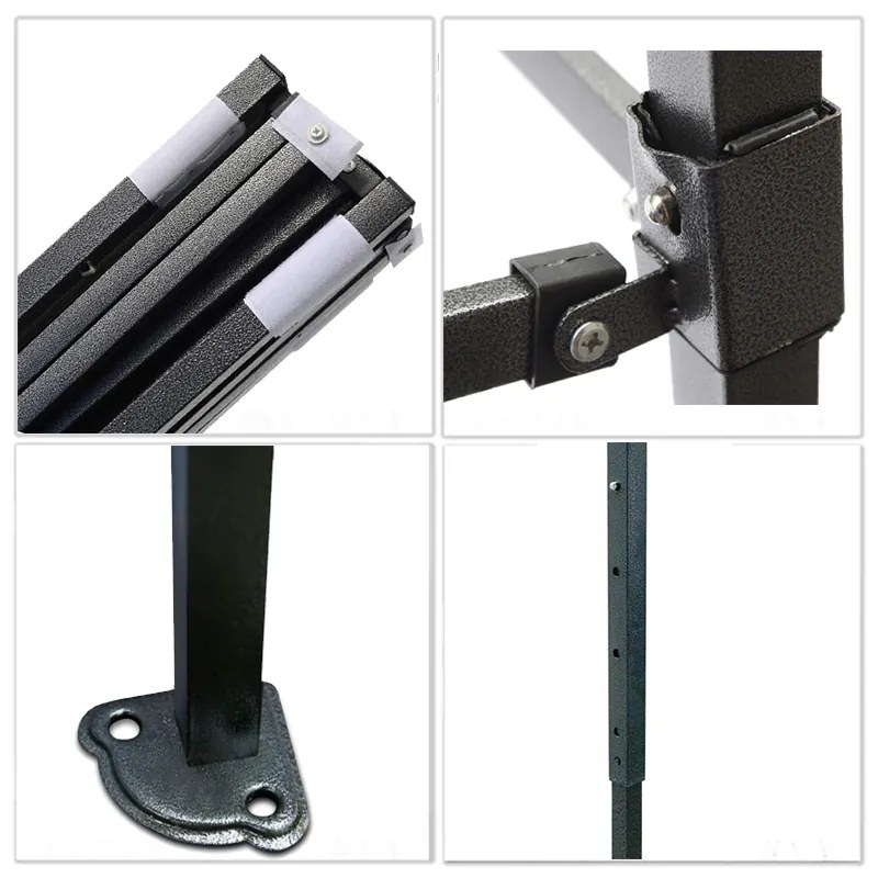 Összecsukható sátor 2x2 piros All-in-One