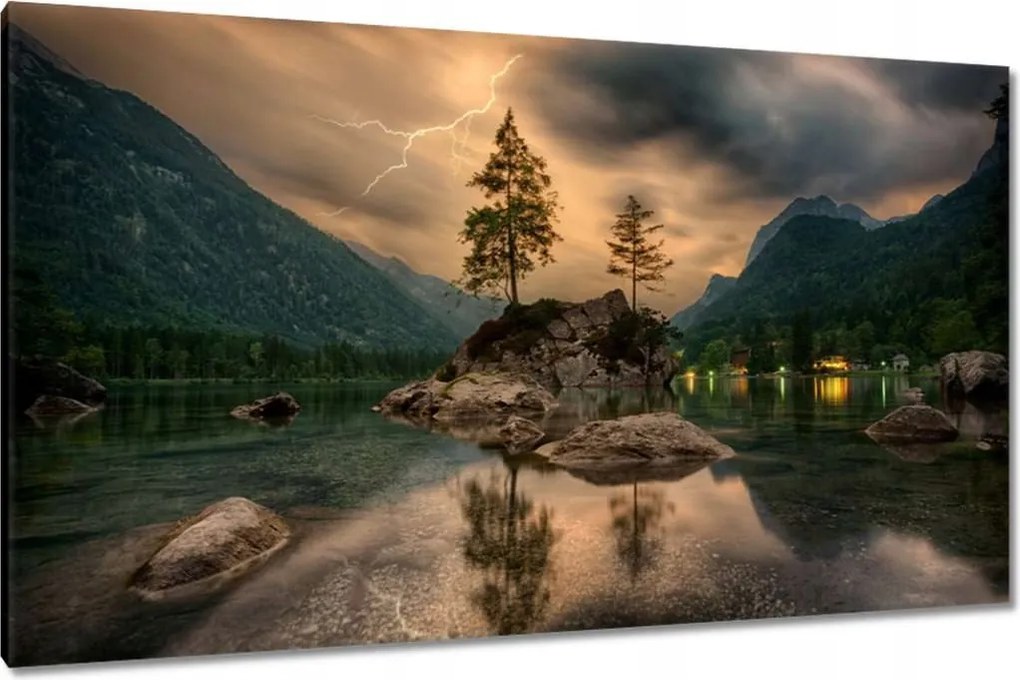 Vászonkép 120x70 Hegyi szépség Tájkép