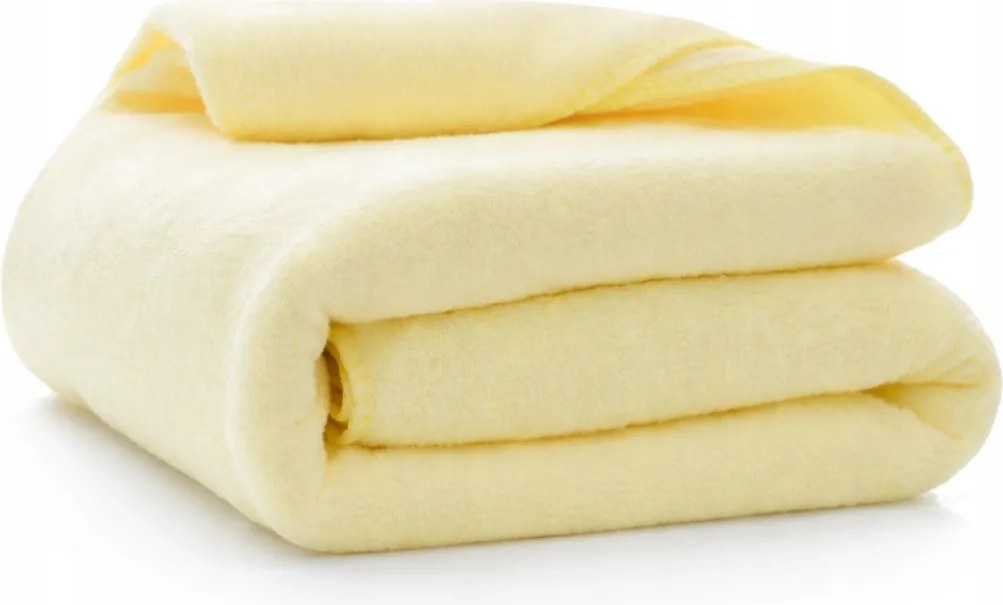 Törölköző 70 x 140 Gyorsan száradó mikroszálas krémszínű