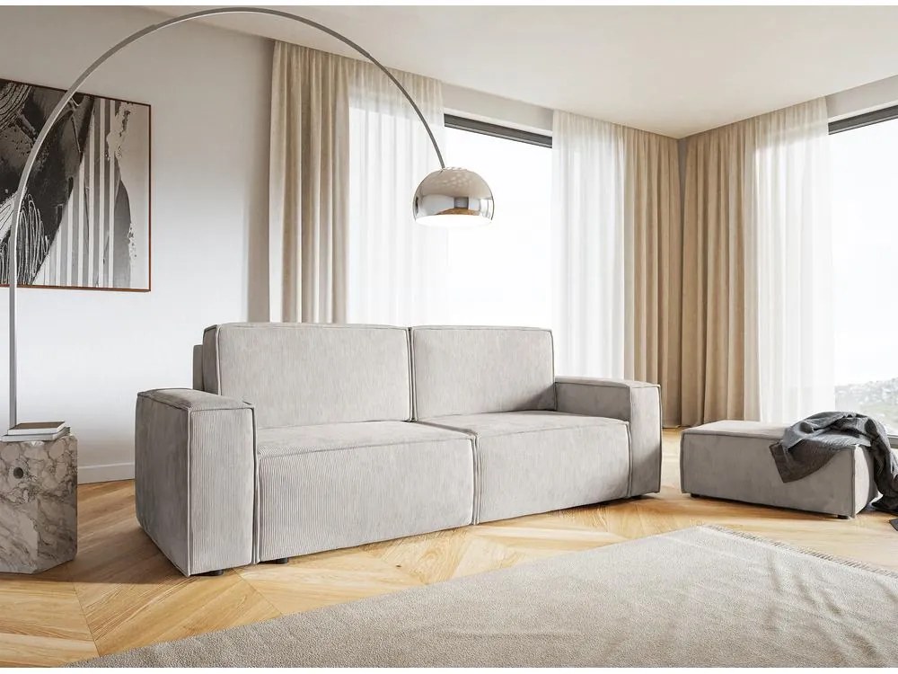 Háromszemélyes kanapé Copenhagen (homok + fekete). 1098882