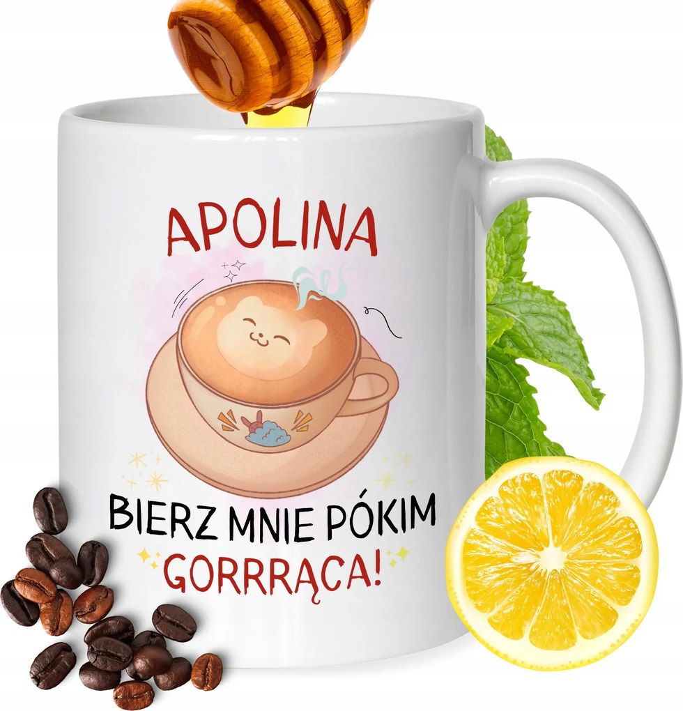 Bögre Apolina Barátnőknek Ajándék Nyomtatott Fehér 330ml