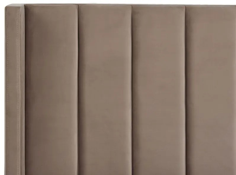 Franciaágy 180 cm Vue (szürkésbézs)  (ágyráccsal). 1076449