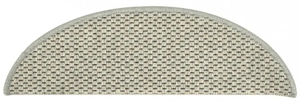 15 db szizálhatású világoszöld öntapadó lépcsőszőnyeg 65x21x4cm