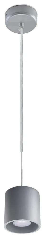 Csillár zsinóron ORBIS 1 1xGU10/40W/230V szürke