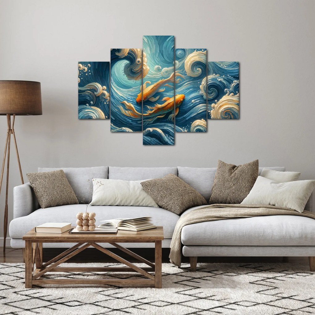 Kép - Aranyhalak (150x105 cm)