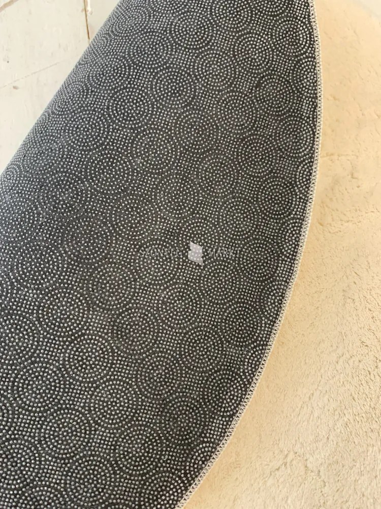 Royal Shaggy kerek Szőnyeg 252 White (Fehér) 80x80