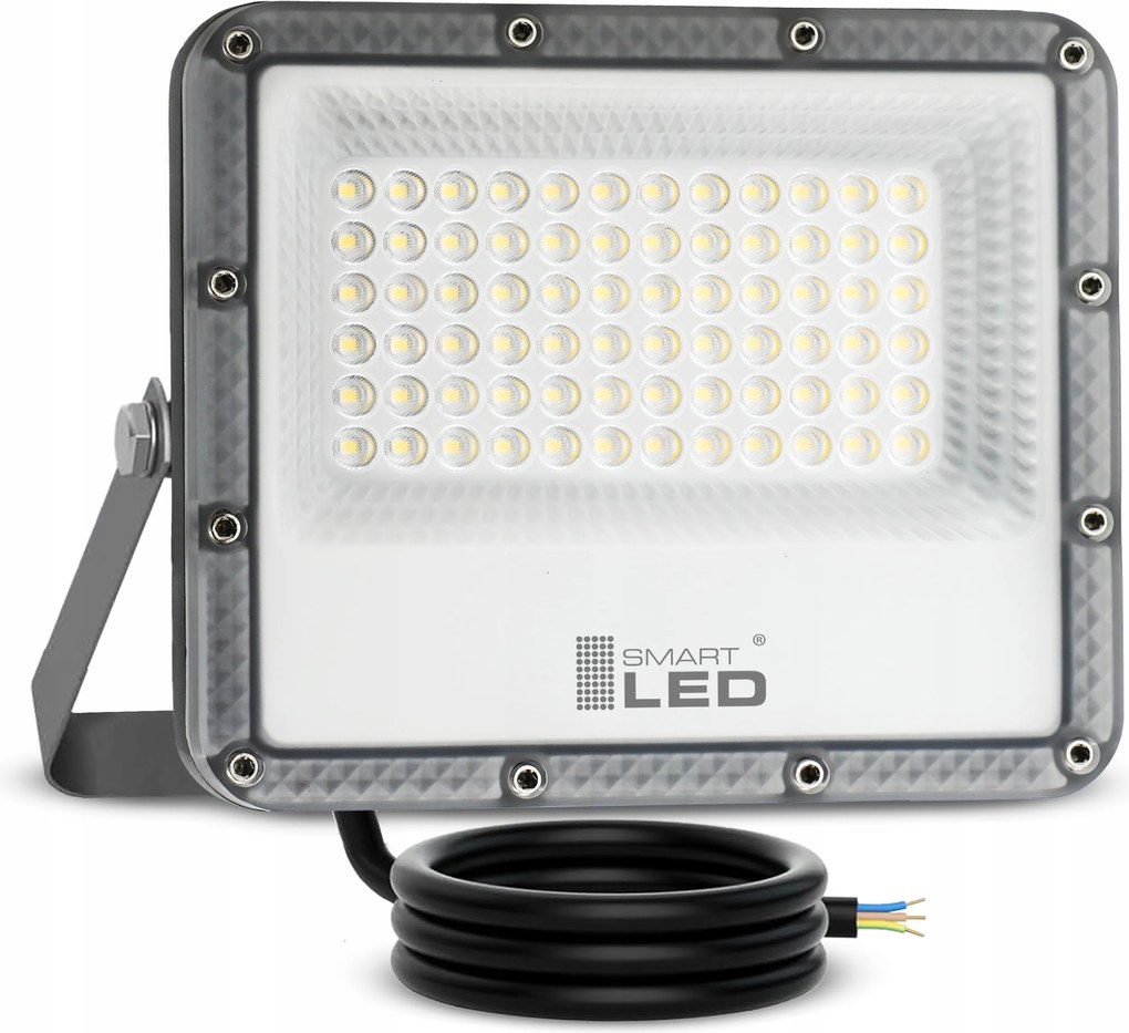 Halogén Led fényvető lámpa 50W 5500lm prémium kültéri reflektor IP65