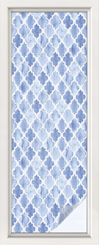 Ablakfólia öntapadós adatvédelem akvarell elegancia 50x146