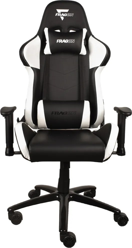 FragON Gamer szék - 2X Series Rev. 2.0, fekete/fehér