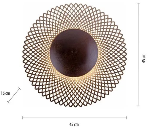 Paul Neuhaus 6551-48 - LED Dimmelhető mennyezeti lámpa NEVIS LED/18W/230V