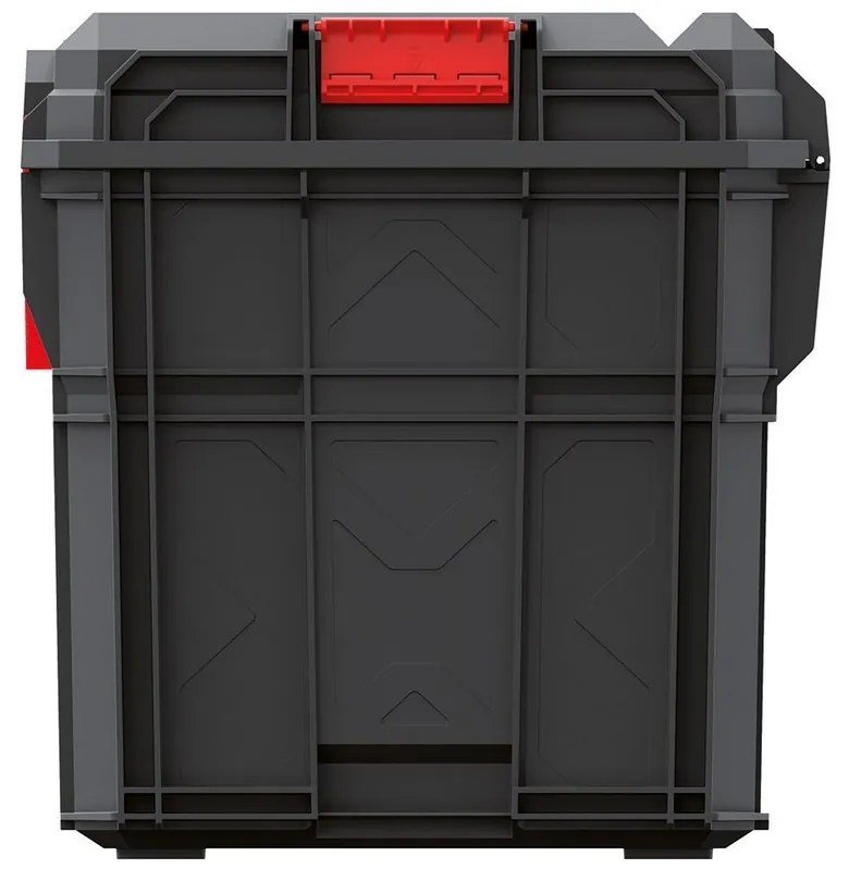 Szerszámtáska A, 40,7 cm, szorítórudak, fekete