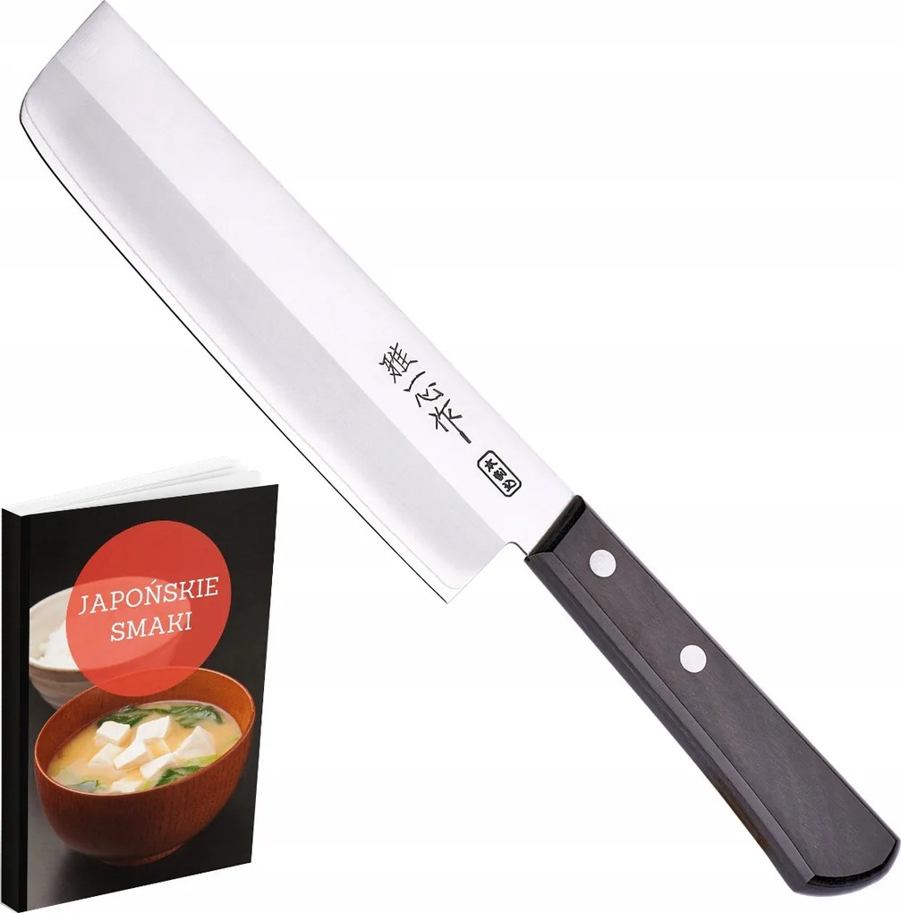 Kanetsugu Miyabi Issin Nakiri kés 16,5 cm kovácsolt zöldség aprításhoz rozsdamentes