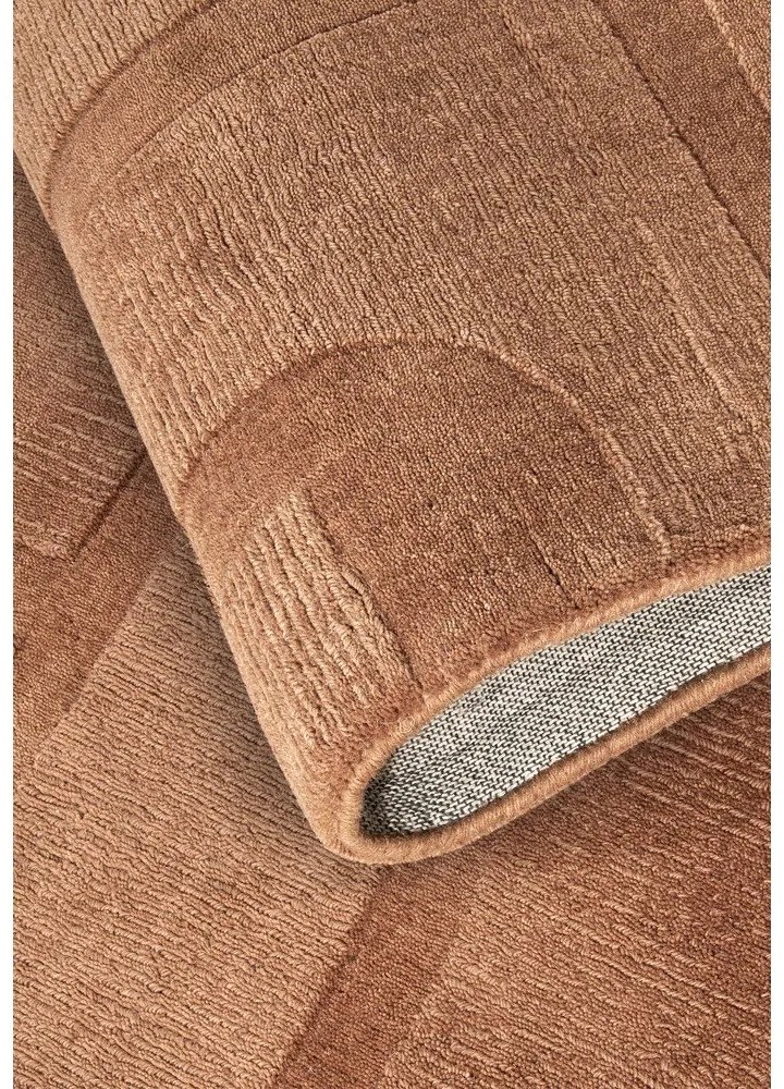 Barna kézi szövésű gyapjú szőnyeg 120x170 cm Alexis – Villeroy&amp;Boch