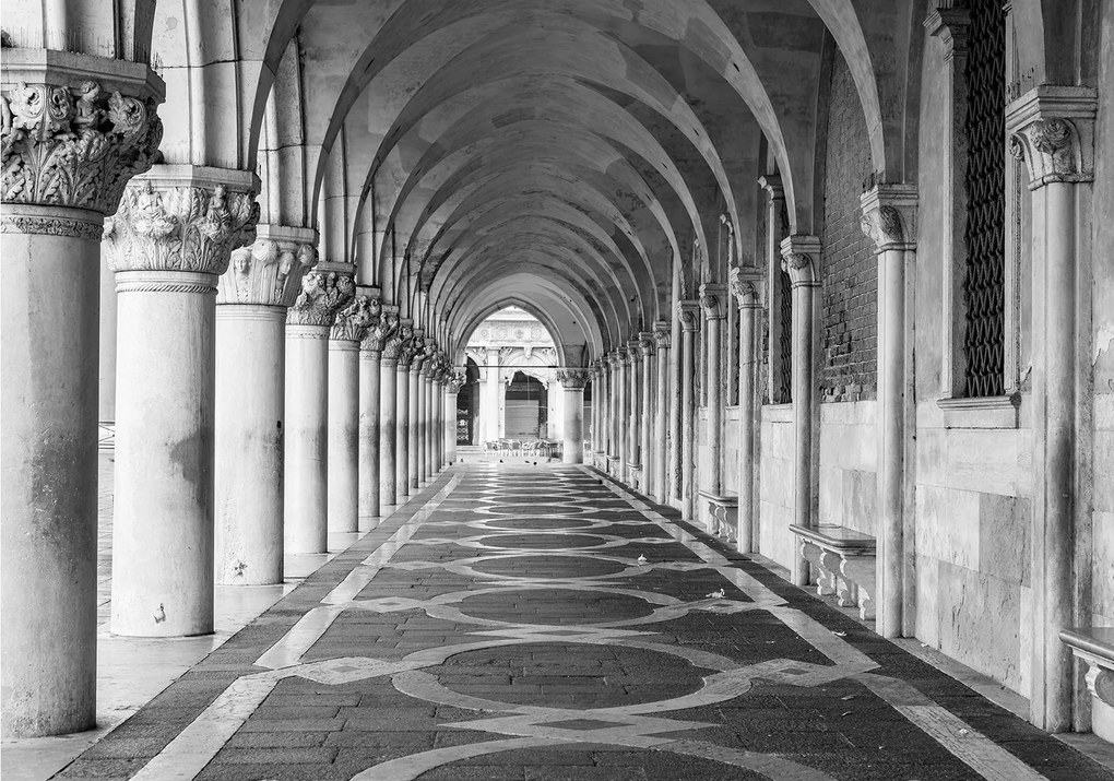 Fotótapéta Ívek és oszlopok vinil elegancia a nappaliba 368x254 +ragasztó