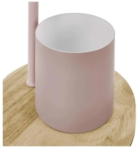 Asztali lámpa POPPY 1xE27/25W/230V rózsaszín