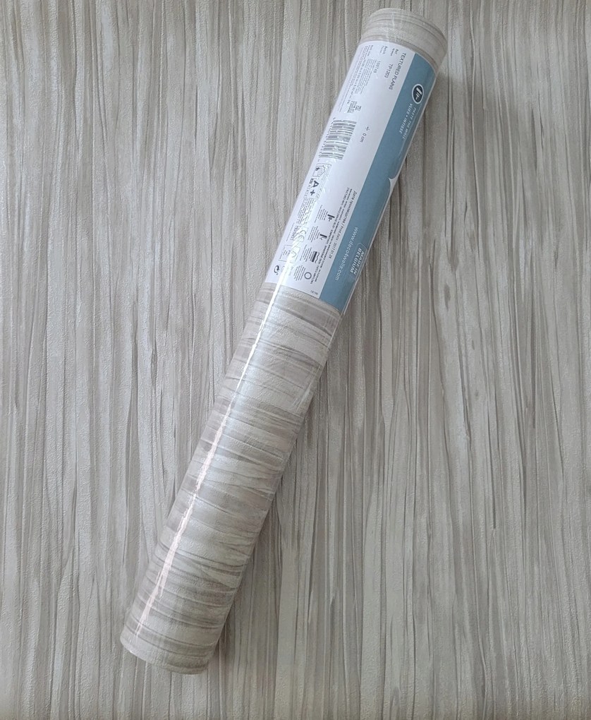 Fa utánzatú fali tapéta, csillogó elemek, TP1203