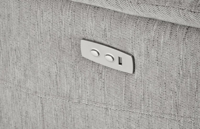 JAMAL elektromos relax fotel szürke