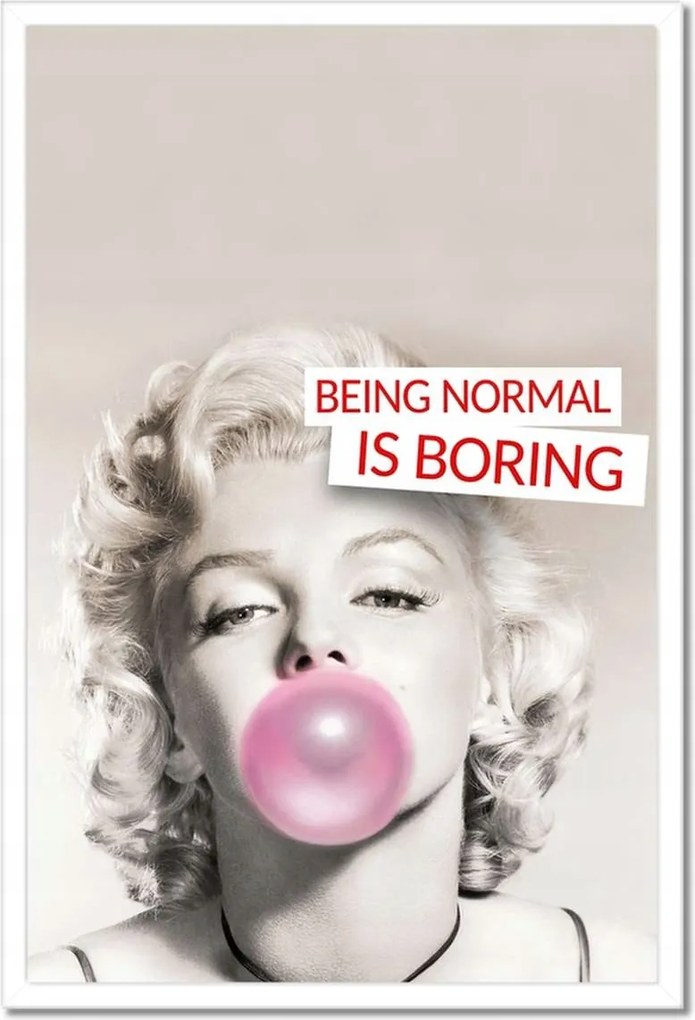 Poszterek keretben 40x60 Marilyn Monroe Léggömb