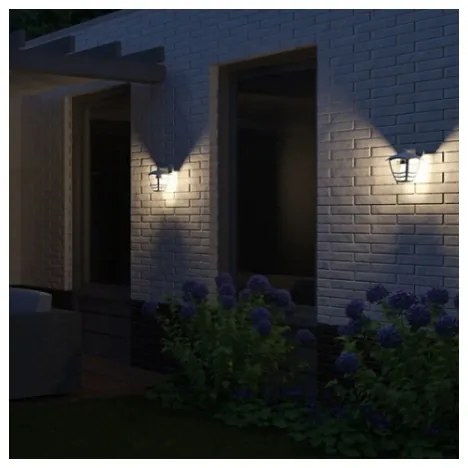 Philips Massive 15381/31/16 - Kültéri fali lámpa CREEK 1xE27/60W/230V